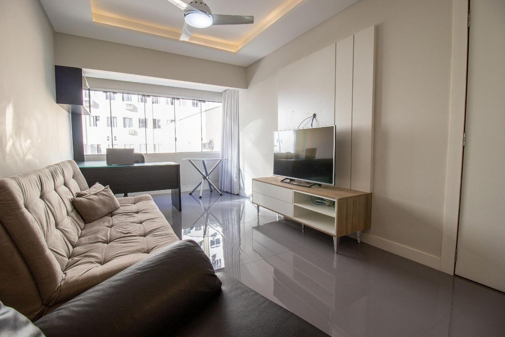 Gnv103 - Aconchegante, Climatizado, Garagem, Wi-fi Apartamento *
